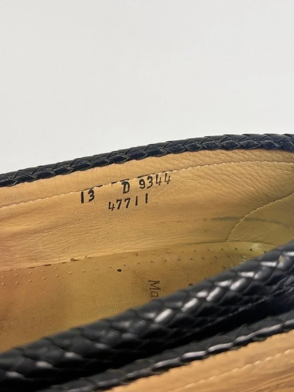 Allen Edmonds Maxfield Loafers Dress Shoes Mens Size 13 Black Leather 47711 USA